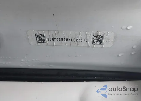 2019 Acura Rdx Standard from USA, damaged, VIN 5J8TC2H35KL026613